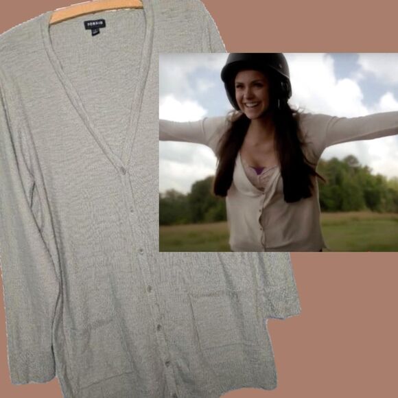 Torrid Pale Green Button Front Cardigan Plus Size 1 Alternative ASO Elena TVD - Picture 1 of 11